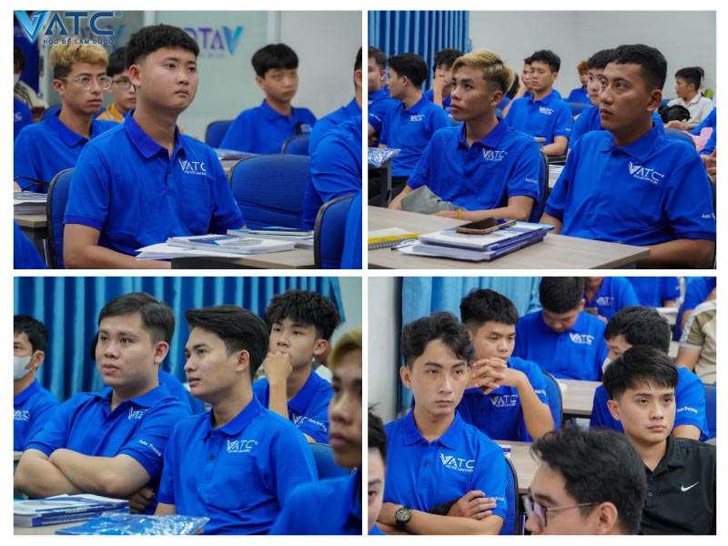 khai giảng lớp Kỹ thuật sửa chữa ô tô toàn diện K12 1