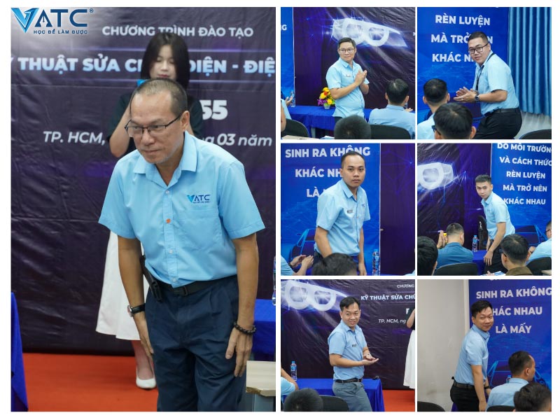 quý ban lãnh đạo cùng quý giảng viên vatc