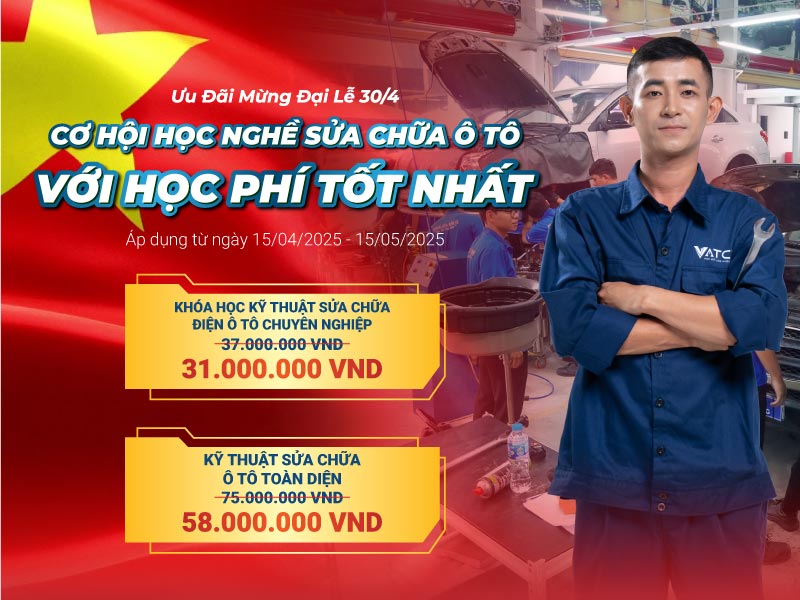 Chương trình siêu ưu đãi học phí tại VATC