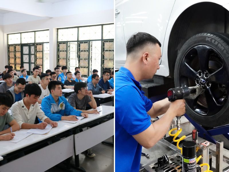 so sánh thực tế giữa học đại học truyền thống và học nghề kỹ thuật