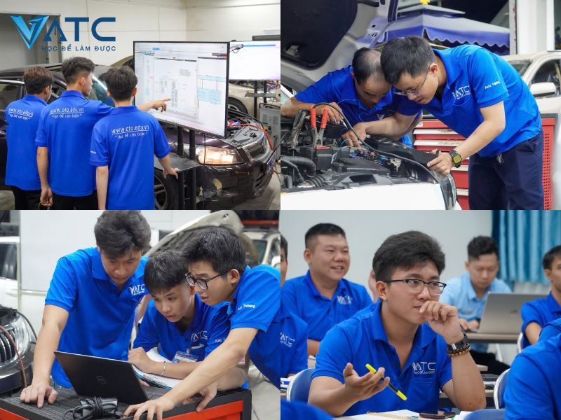 chất lượng đào tạo sát thực tế tại vatc