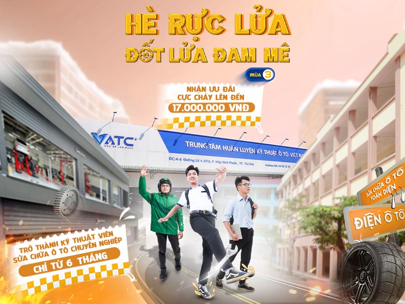 chương trình ưu đãi học phí hè rực lửa đốt lửa đam mê mùa 3 năm 2025