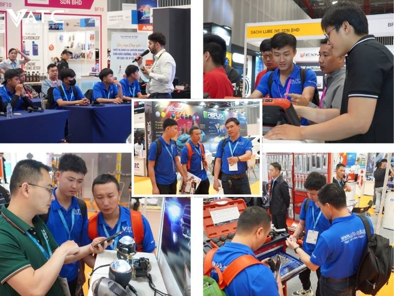 học viên Trung tâm VATC tham quan tại Automechanika Ho Chi Minh City 2025