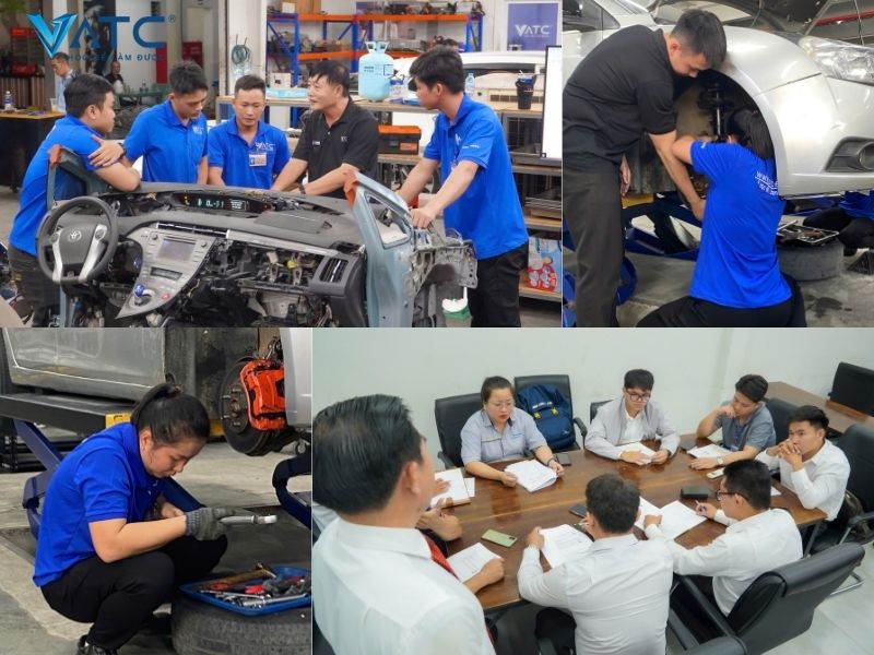 trung tâm huấn luyện kỹ thuật ô tô việt nam vatc