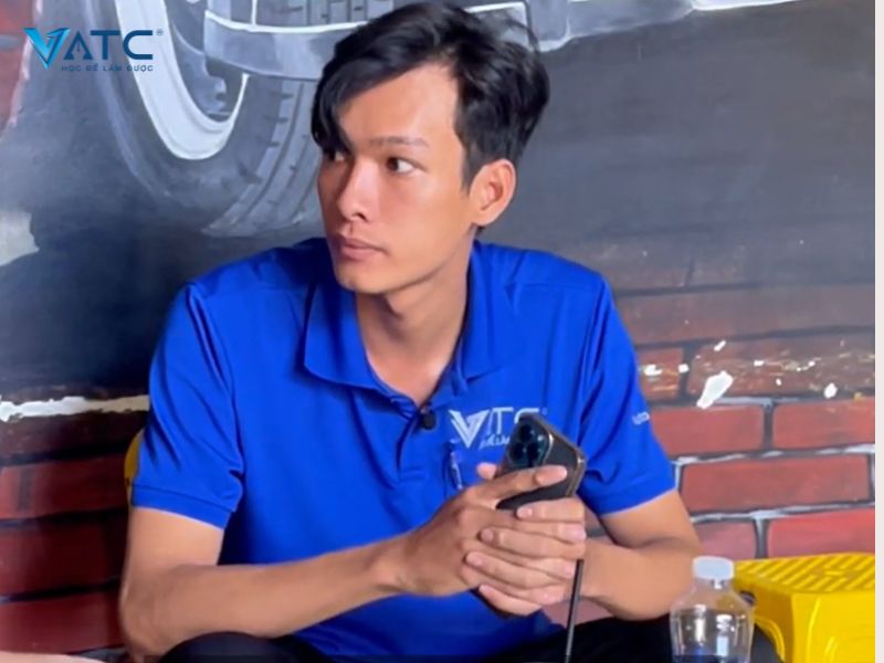 gia đình là chỗ dựa vững chắc cho anh khi học tập tại vatc