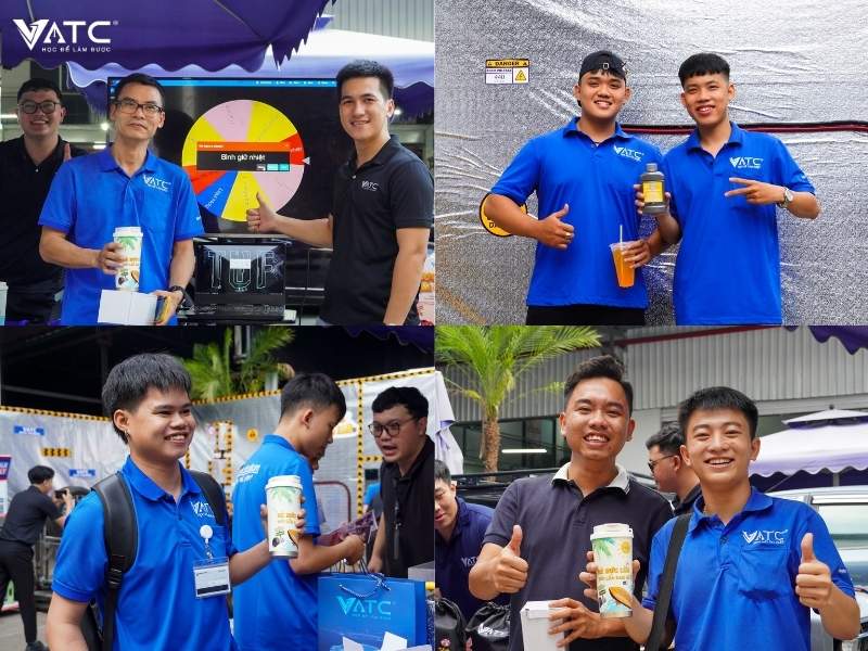 những học viên may mắn tại “Vượt trạm - Chạm đam mê”