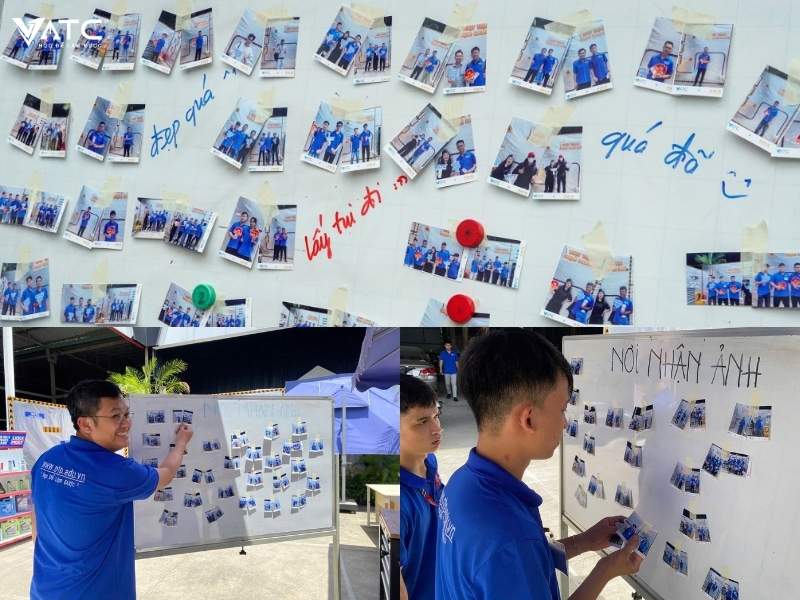 những tấm hình được Ban tổ chức in gửi tặng học viên